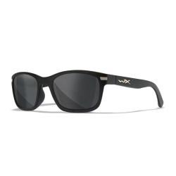 Lunettes Wiley X WX Helix EN.166S avec coques lat&eacute;rales amovibles Fum&eacute; Noir