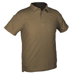 Polo manches courtes Quick Dry s&eacute;chage rapide Mil-Tec Coloris OD Green