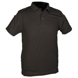 Polo manches courtes Quick Dry s&eacute;chage rapide Mil-Tec Coloris Noir