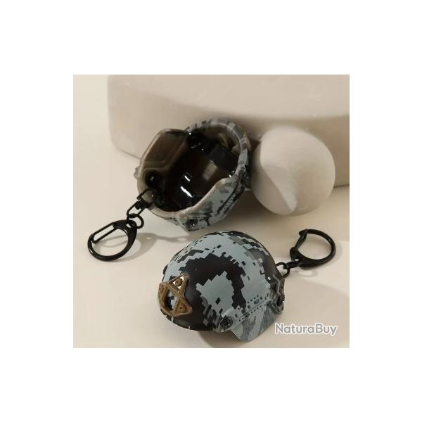 PORTE-CL�S CASQUE D�CAPSULEUR camo pixel gris