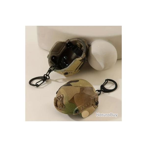 PORTE-CL�S CASQUE D�CAPSULEUR CAMOUFLAGE