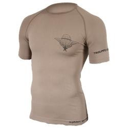 T-shirt Troupes A&eacute;roport&eacute;es Coloris Kaki