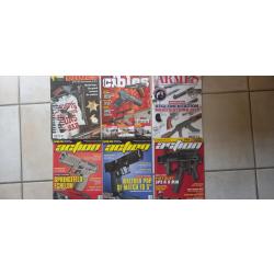Armes (revues sur les) titres divers lot de 23 revues