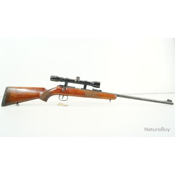carabine anschutz 22lr monocoup plus lunette pour ench�re 1� sans prix de r�serve vp33l3
