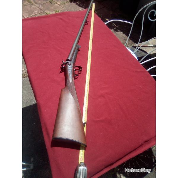 Tr�s beau fusil de chasse a broche ,en �tat de tir,cal: 16