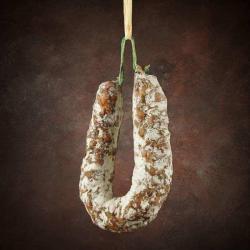 Saucisse s&egrave;che aux c&egrave;pes - 250g