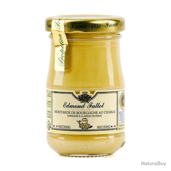 Moutarde de Bourgogne au Chablis IGP - Pot de 105g