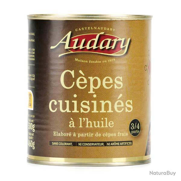 C�pes frais cuisin�s � l'huile - Bo�te de 500g (3/4 parts)