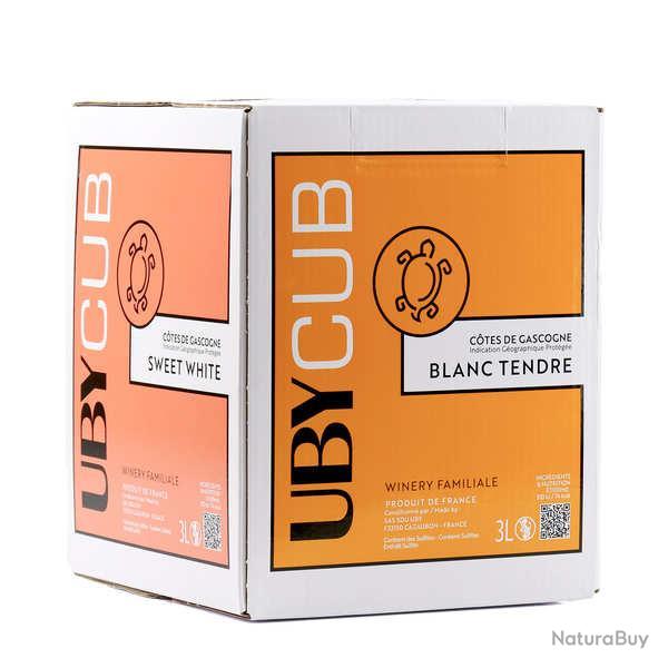 UBY CUB Blanc tendre en Bib 3L - Le bag in box de 3L