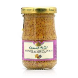 Moutarde au miel et &agrave; la figue - Pot de 105g