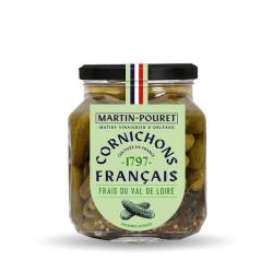 Cornichons fran&ccedil;ais du Val de Loire au Vinaigre d'Orl&eacute;ans - Pot de 555g