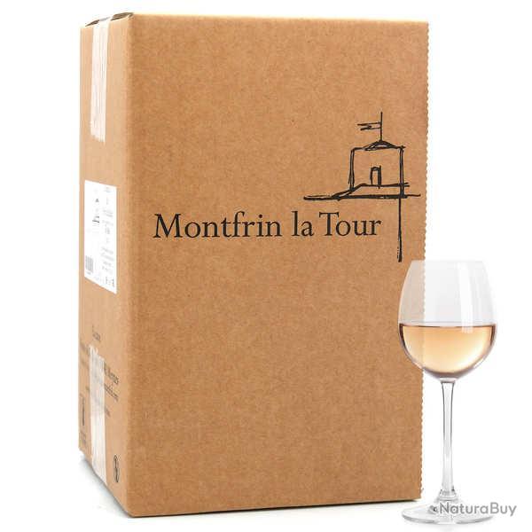 Montfrin La Tour blanc bio IGP en BIB de 5L - Bag in Box 5L