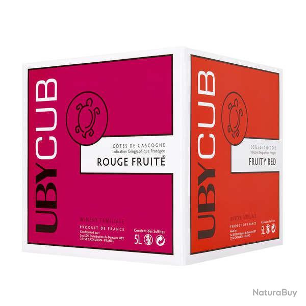 UBY CUB Vin de France Rouge  en Bib 5L - Bag in Box 5L