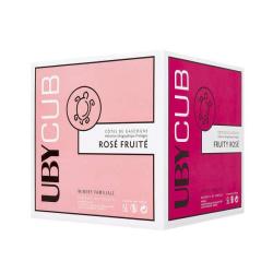 UBY CUB vin Ros&eacute; IGP C&ocirc;tes de Gascogne - Bib 5L - Bag in Box 5L