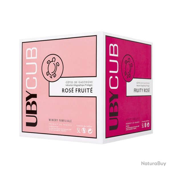 UBY CUB vin Ros� IGP C�tes de Gascogne - Bib 5L - Bag in Box 5L