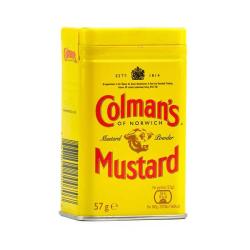 Moutarde Colman's en poudre - Bo&icirc;te de 57g