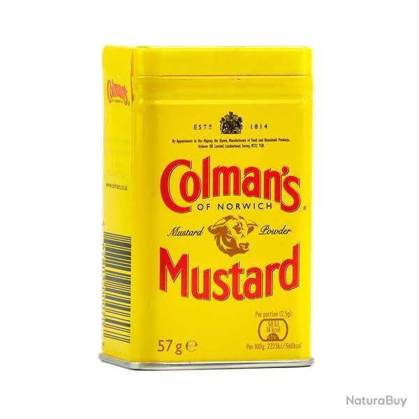 Moutarde Colman's en poudre - Bo�te de 57g