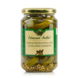 Cornichons extra-fins fa&ccedil;on Bourguignonne - Pot de 340g