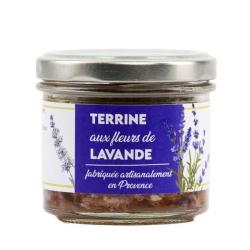 Terrine de porc &agrave; la fleur de lavande - Pot de 90g