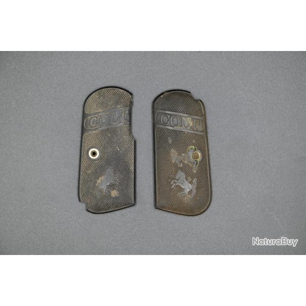 Plaquettes d'origine Colt 1903 cal.7,65
