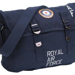 Sac bandouli&egrave;re musette Royal Air Force Bleu Navy 10L