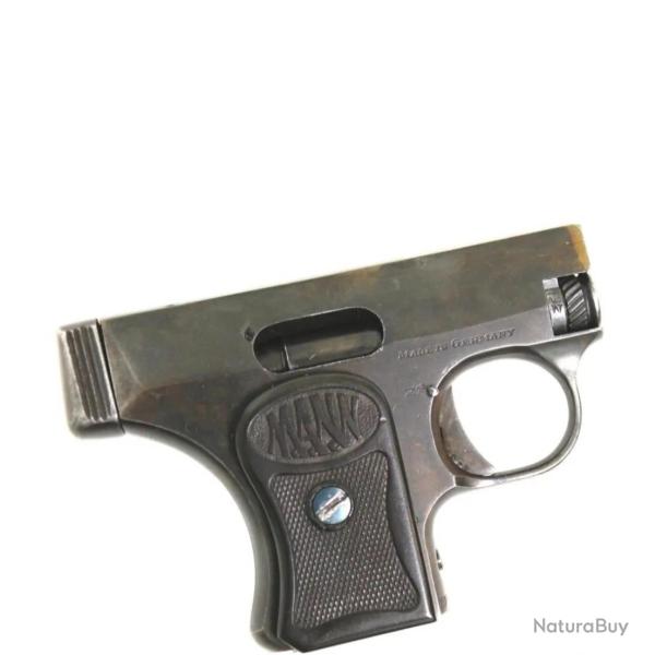 RARE Pistolet de collection Mann 6.35 cat�gorie D