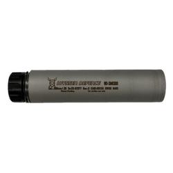 Silencieux Wyssen Defence Montage sur Cache flamme type A2 - Cal. 308 Win - Gris