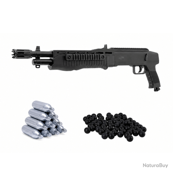 Pack Fusil de d�fense Umarex T4E TB68 Gen2 (16 Joules)