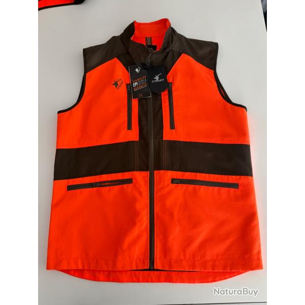Gilet orange stagunt