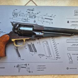 Revolver Pietta 1858 Remington New Army cal.44 Poudre Noire Cat. D