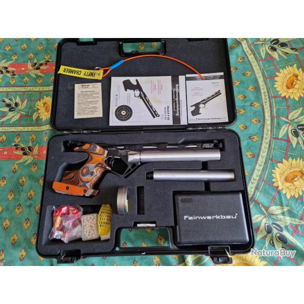 PISTOLET FEINWERKBAU P8X ORANGE MEDIUM