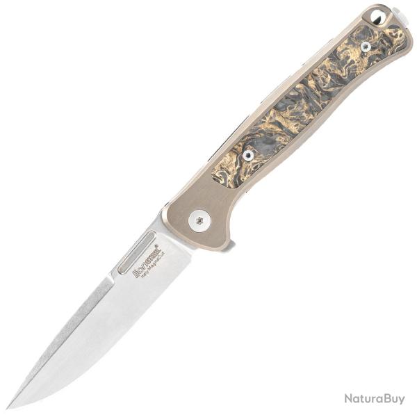 Couteau pliant - Lion Steel Emmet Titanium Bronze SW M01 BR