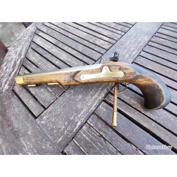 pistolet poudre noire 44 Silex JUKAR