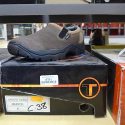 Chaussures ELEMENTERRE Sirocco, Marron, T.41, Neuf, Destockage