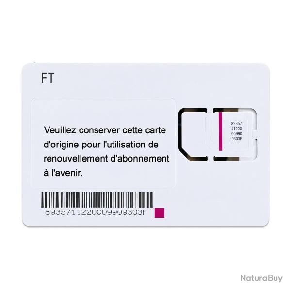 Renouvellement d'abonnement 1 an - Carte SIM pour traceur GPS Ducatillon