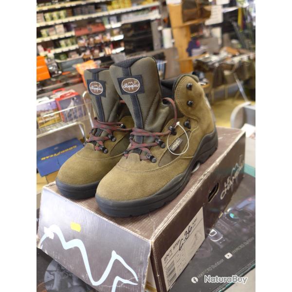 Chaussures LE CHAMEAU Step, Vertes, T.41, Neuves, D�stockage