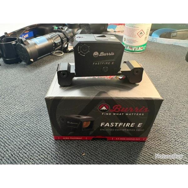 BURRIS FASTFIRE E 3.5MOA + MONTAGE AMOVIBLE BLASER