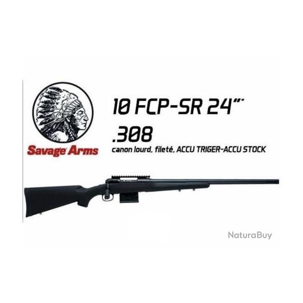 SAVAGE 10 FCP Varmint Filet�e 24" Cal. 308 Win