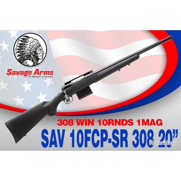 SAVAGE 10 FCP Varmint Filet�e 20" Cal. 308 Win