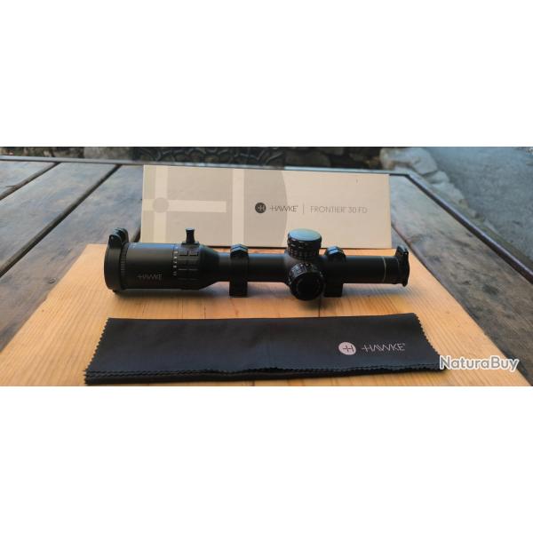 Lunette de battue Hawke frontier 1-10x24 avec tourelle balistique