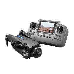 Drone Pliable D18 Moteur Sans Balais Double Camera HD Telecommande Ecran Inclus FPV Outdoor