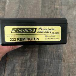 jeu d'outils Redding Premium Full Length Die Set 222 rem