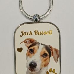 PORTE-CL&Eacute;S JACK RUSSELL