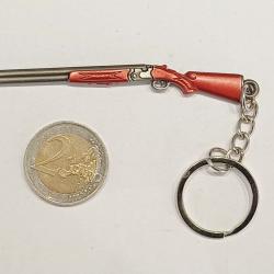 PORTE-CL&Eacute;S FUSIL SUPERPOS&Eacute;