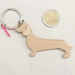 PORTE-CL&Eacute;S TECKEL BOIS