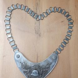 Hausse-col Der Stahlhelm V&eacute;t&eacute;ran WW1 R&eacute;publique de Weimar G98