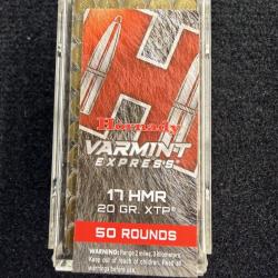 Hornady Varmint Express 17 HMR 20g (x50)