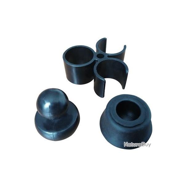 Pied pour canne de pirsch quick stick pisteurs