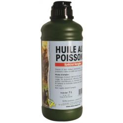 Bouteille d'atractif Vitex huile aux poissons 1L