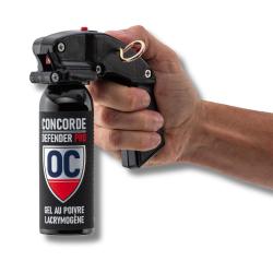 Gazeuse de d&eacute;fense - Gel au poivre lacrymog&egrave;ne - a&eacute;rosol Defender Pro 100ml - gazeuse 100ml defen